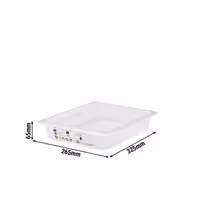 (6 komada) CAMBRO | SafeTrak – GN 1/2 polipropilenske posude – neprozirne – Visina: 65 mm