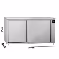 ECO ormar za grijanje – 1800 x 600 mm – s kliznim vratima – digitalni
