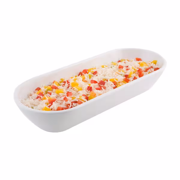 (6 adet) Kase - PURE - Melamin - 1,5L - köşeli - 375x155mm - Derinlik:75mm - Beyaz