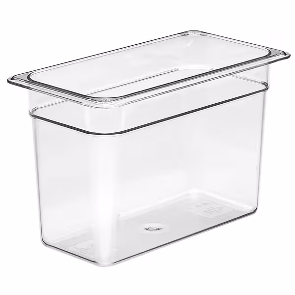(6 szt.) CAMBRO | Pojemnik GN 1/3 CAMVIEW® – kopolimer – wysokość: 200 mm – bez BPA – przezroczysty