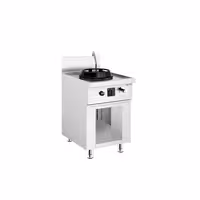 Plinski wok štednjak - 15 kW - 1 plamenik - uključuje 1 slavinu