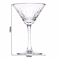 (4 adet) Martini Bardağı - ELYSIA - 220 ml
