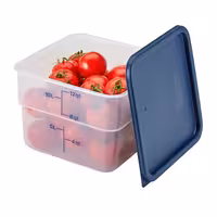 (6 komada) CAMBRO | CAMSQUARES® - Posude - 11,4 litre - Prozirne