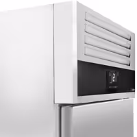 Dondurma Dolabı Paslanmaz Çelik - 600x800mm - 650L - 1 Kapı & 7 Destek ızgaraları, Kilit, Monoblok Soğutma, Fanlı Soğutma, Otomatik Defrost - R290 Soğutucu Gaz, Dijital Termostat & Ekran, -24°C ~ -12°C