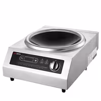 Indukcijski wok štednjak - 3,5 kW - 1 zona - Ø 460 mm - uključuje wok
