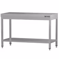 طاولة عمل ستانلس ستيل ECO - 1200x600mm - مع رف سفلي