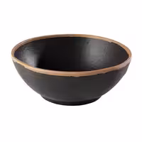 (6 adet) Kase - Melamin - CROCKER - 1,45L - Ø210mm - Derinlik:80mm - Kahverengi/Terrakotta