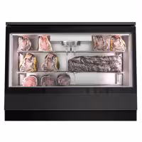 Dry Aging Skříň na zrání masa - 1400 mm - Černá