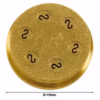 Disk za rezanje tjestenine – Casarecce 8,8 mm, pogodan za NMSM20 – Ø 110 mm