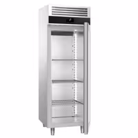 Szafa chłodnicza PREMIUM – stal nierdzewna – 700 L – z 1 drzwiami szklanymi
