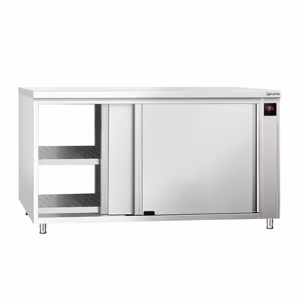 PREMIUM grijaći ormar – 1800 x 600 mm – s otvorom za posluživanje i kliznim vratima – digitalni