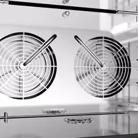 Commercial Electric Combi Oven - Manual Controls - 4x GN 1/1 or 4x EN 600x400 