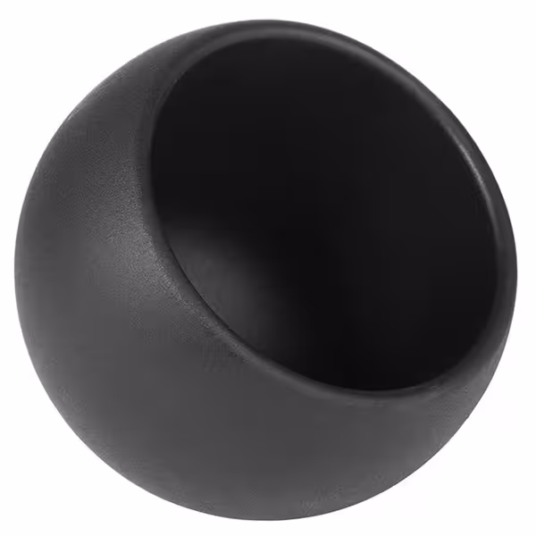 Tatlı / Salata Kasesi - MOON - Melamin - 50ml - 80x80mm - Derinlik:75mm - Siyah