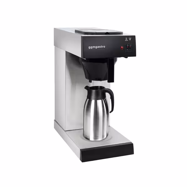 Filtre Kahve Makinesi profesyonel - 2,0L - 1,40 kW - 1/2 Sıcak Tutma Plakası - Termos Dahil