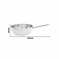DEMEYERE | Rondel sauteuse APOLLO 7 – stożkowy – stal nierdzewna – Ø 220 mm