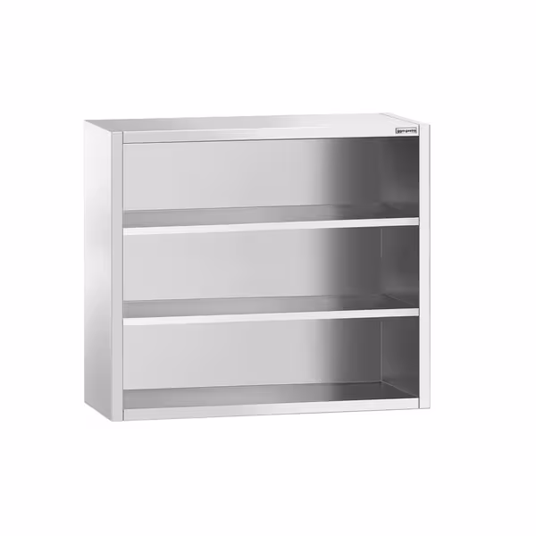 خزانة حائط ستانلس ستيل PREMIUM - 1000x400mm - بدون باب انزلاقي - بدون باب ذو أجنحة - ارتفاع 1000 mm
