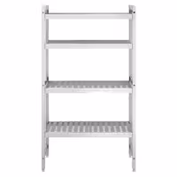 وحدة رفوف ألمنيوم - بداية - 893x360mm - عمق: 360 mm - 4 رفوف - الحمولة: 450 kg