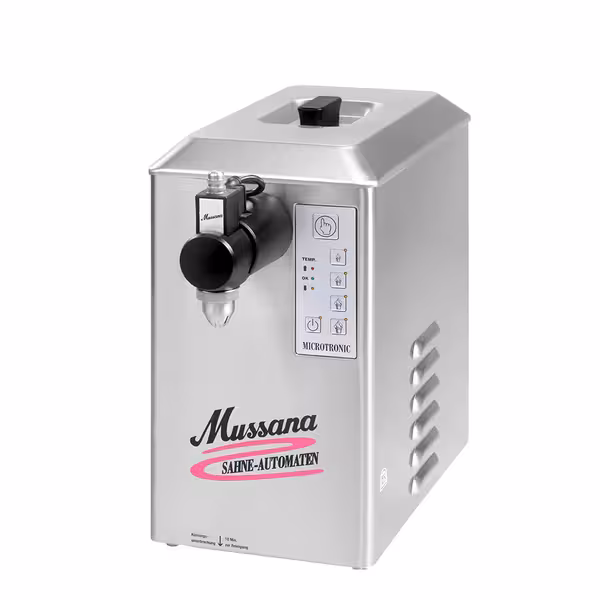 MUSSANA | PONY - Commercial Whipped Cream Machine – Refrigerated – 2 L – 230 V