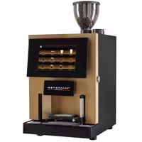 Commercial Bean to Cup Coffee Machine - 30 Drink Options - 10" Touchscreen - 1 Bean Hopper & 2 Instant Canisters - incl. Fresh Milk System