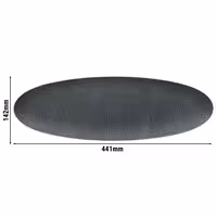 (2 adet) SELTMANN WEIDEN | Coup tabak - 440x140 mm - Antrasit