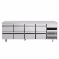 Rashladni pult PREMIUM - 2330x700 mm - 632 l - s 8 ladica - Ventilirano hlađenje