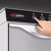 Ħasil tal-ħġieġ – manwali – 5 kW – b'pompi għad-detergent, għas-sostenn tal-ixxuttar u għall-ilma mormi