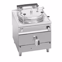 Plinski Kotao za kuhanje pod pritiskom - 150 l - 20,9 kW - Indirektno grijanje - s priključkom za vodu