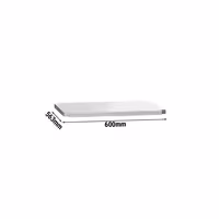 Donja polica - inox - 600x563x87 mm - kompatibilno sa radnim stolovima ATK66 i ATK66A