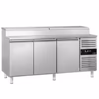 Tabella ta' Preparazzjoni PREMIUM – 1795 mm – 3 bibien – għal 8 x GN 1/3