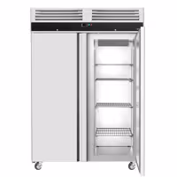 Szafa mroźnicza ECO – stal nierdzewna – 1200 L – z 2 drzwiami