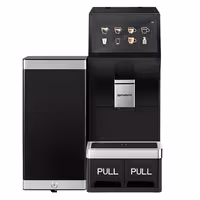 Commercial Bean to Cup Coffee Machine - 16 Drink Options - 10" Touchscreen - incl. Milk Cooler