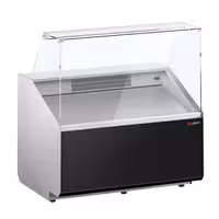 Chladicí pult - 1000 mm - přední panel černý