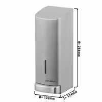 AIR-WOLF | Dozator sapuna & dezinfekcijskog sredstva sa pritisnim gumbom - 1200 ml - Plemeniti čelik