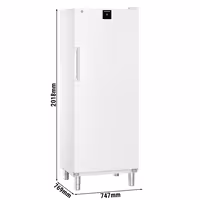LIEBHERR | Szafa chłodnicza PERFORMANCE – GN 2/1 – 655 L – od +1 do +15 °C – z wnętrzem z tworzywa sztucznego i 1 drzwiami – biała