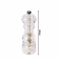 (6 pieces) PEUGEOT | NANCY - Moist Salt Mill - Acrylic - Height: 180mm