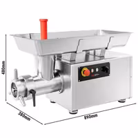 Električni stroj za mljevenje mesa – glava 32 - 500 kg/h - 2,2 kW - 230 V (monofazni) - ploča 4,0 mm - stolni