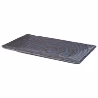 (6 pcs) LOOPS - Melamine - 235x135mm - Height: 15mm - Blue/Grey