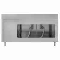 ECO ormarić za sudoper – 1800 x 600 mm – s 3 ladice i 2 sudopera na lijevoj strani