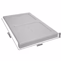 CAMBRO | THERMOBARRIER® - Pregrada - Prikladno za UPC400, UPCS400 & UPC800 serija - Siva boja