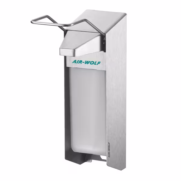 AIR-WOLF | Dozator sapuna- & dezinfekcijskog sredstva sa ručicom za upravljanje - 1000 ml - Nehrđajući čelik