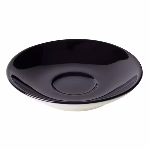 (6 adet) BART COLOUR CAFE - Espresso Fincan Tabağı - Ø110mm - Siyah