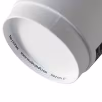 (500 pcs) Reusable Lid - Transparent - fits 200ml Deli Cup Ø80