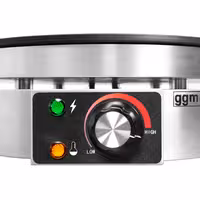 Commercial Crepe Maker - Manual Thermostat - Single - Ø 370mm