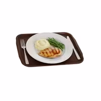 (10 uds) Bandeja De Servicio - Marrón - 460 x 360 mm
