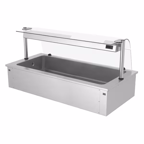 Drop-in isolerad isbrunn - 1 785 mm - 5 GN 1/1 - 200 l