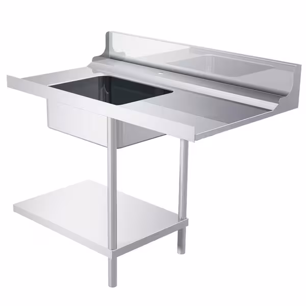 Inmatningsbänk - 1 200 mm - Anslutning höger - med 1 ho - för DS430-serien