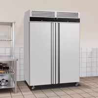 Szafa chłodnicza ECO – stal nierdzewna – 1200 L – z 2 drzwiami