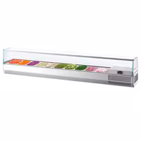 Countertop Prep Well / Refrigerated Topping Unit PREMIUM PLUS - 2300x413mm - 10x GN 1/3