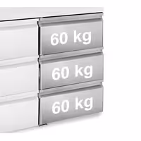 Ladičar - 540x610x860 mm - kompatibilno s BRF & BLF - 3x GN 1/3 ladice