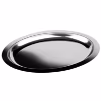 (6 pcs) Serving Tray - FINESSE - Stainless Steel - 600x410mm - Height: 28mm